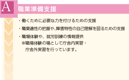 A.職業準備支援